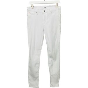 HUDSON NWT Midrise Ankle Natalie Super Skinny White Jeans